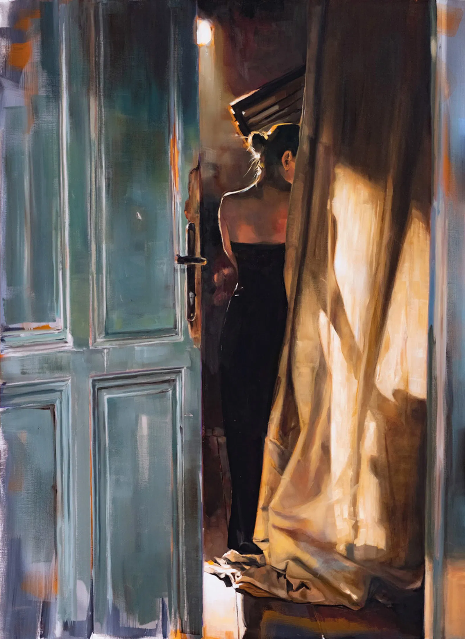 Chloris: A Moment on Rue Saint-Martin